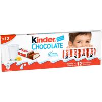 Chocolatina infantil T12 KINDER, caja 151,2 g Chocolatina infantil T12 KINDER, caja 151,2 g