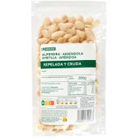 Almendra repelada cruda EROSKI, bolsa 200 g