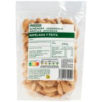 Avellana repelada frita EROSKI, bandeja 200 g
