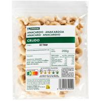 Anacardo crudo EROSKI, bolsa 200 g