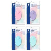 Afilalápices doble con depósito Pastel