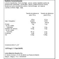 Galleta caramelizada LOTUS, caja 1,8 kg