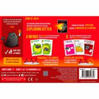 Juego de cartas Exploding Kittens, edad rec:+7 años ASMODEE