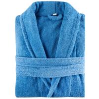 Albornoz para adulto, 100% algodón, 380gr/m2 EROSKI BASIC