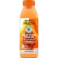 Champú pelo dañado Hair food papaya FRUCTIS, bote 350 ml Champú pelo dañado Hair food papaya FRUCTIS, bote 350 ml