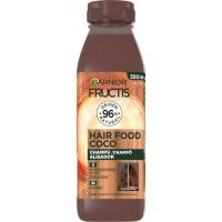 Champú alisado Hair food coco FRUCTIS, bote 350 ml Champú alisado Hair food coco FRUCTIS, bote 350 ml