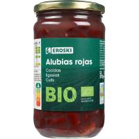Alubia roja cocida EROSKI BIO, frasco 400 g Alubia roja cocida EROSKI BIO, frasco 400 g