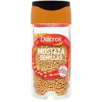 Semillas de mostaza DUCROS, frasco 48 g Semillas de mostaza DUCROS, frasco 48 g