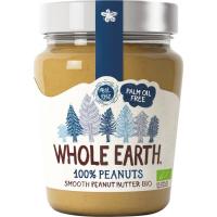 Crema de cacahuete bio WHOLE EARTH, frasco 227 g