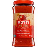Salsa de parmigiano reggiano MUTTI, frasco 400 g Salsa de parmigiano reggiano MUTTI, frasco 400 g