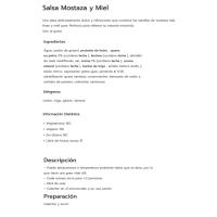 Microsalsa de mostaza y miel VERSTEGEN, tarrina 80 ml