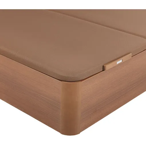 Canapé abatible madera al suelo 3D doble tapa 150x190 Cerezo PIKOLIN Canapé abatible madera al suelo 3D doble tapa 150x190 Cerezo PIKOLIN