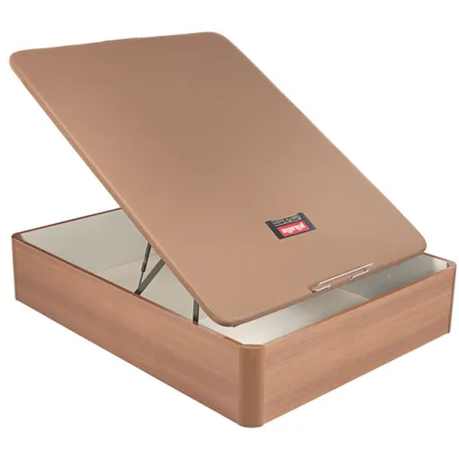 Canapé abatible madera al suelo Supra 135x190 Cerezo PIKOLIN