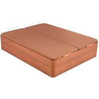 Canapé abatible madera al suelo Supra doble tapa 150x190 Cerezo PIKOLIN