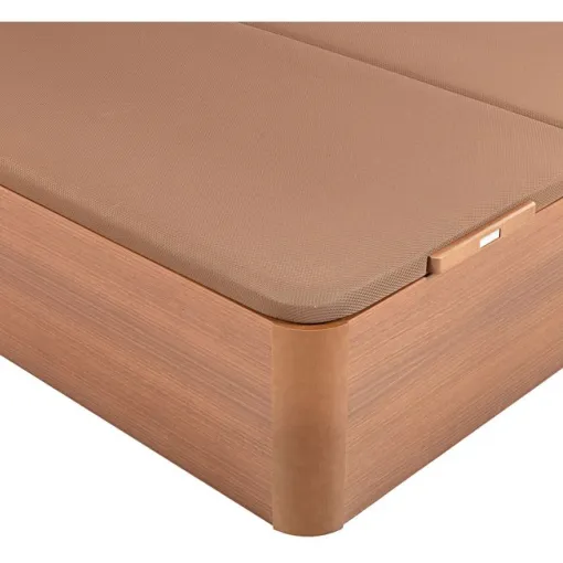 Canapé abatible madera al suelo Supra doble tapa 150x190 Cerezo PIKOLIN