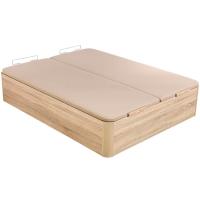 Canapé abatible madera al suelo Supra doble tapa 150x190 Natural PIKOLIN