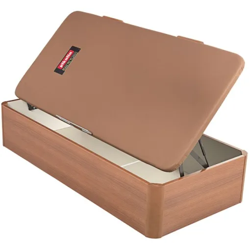 Canapé abatible apertura lateral Supra 90x190 Cerezo PIKOLIN