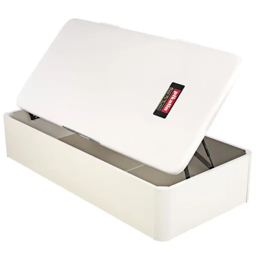 Canapé abatible apertura lateral Supra 90x190 Blanco PIKOLIN