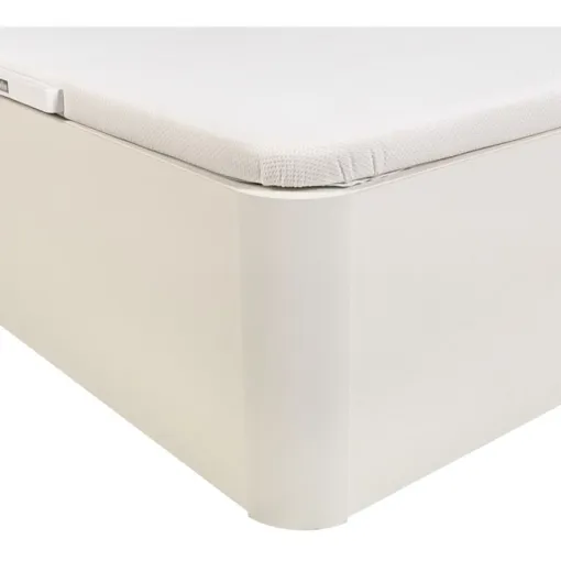 Canapé abatible apertura lateral Supra 90x190 Blanco PIKOLIN