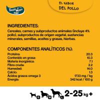 Chewy cubes minis sabor para cachorro PEDIGREE, paquete 125 g