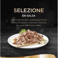 Delicatezze de pescado en salsa para gato SHEBA, pack 12x85 g