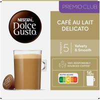 NESCAFÉ DOLCE GUSTO DOLCE GUSTO delicato kafesnea 5 int., kutxa 16 kapsulak