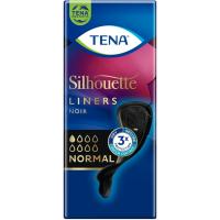 Protector de incontinencia negro normal TENA, paquete 26 uds