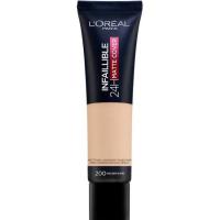 Maquillaje infalible matte 200 L`OREAL, pack 1 ud.