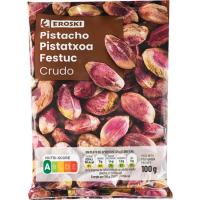 Pistacho crudo pelado EROSKI, bolsa 100 g