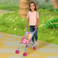 Sillita de paseo para muñecas bebé, edad rec: +3 años BEBÉS LLORONES