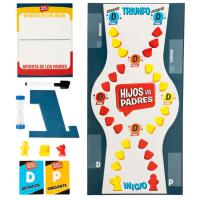 Juego de mesa: Hijos contra padres, edad rec: +6 años SPINMASTER GAMES