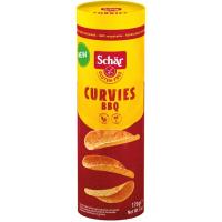 Snack Curvies con sabor a sin gluten SCHAR, paquete 170 g