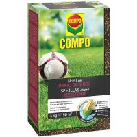 Semillas de césped resistente COMPO, caja 1 kg