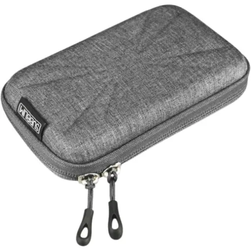 Funda gris para disco duro externo de 2,5" HDD Business SUBBLIM