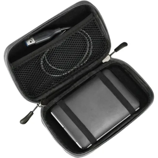 Funda gris para disco duro externo de 2,5" HDD Business SUBBLIM