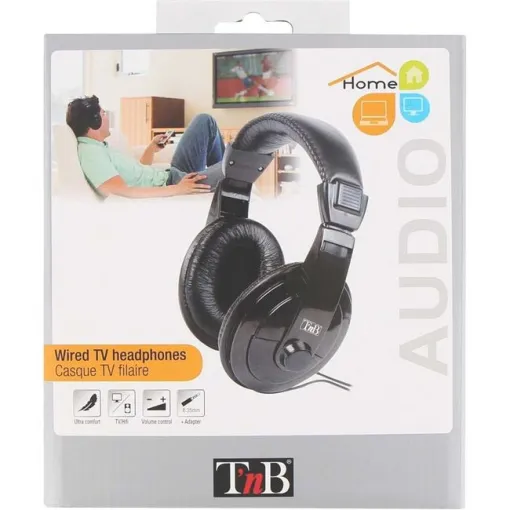 Auricular de diadema TV HiFi cable 8 metros CSHOME1 TNB