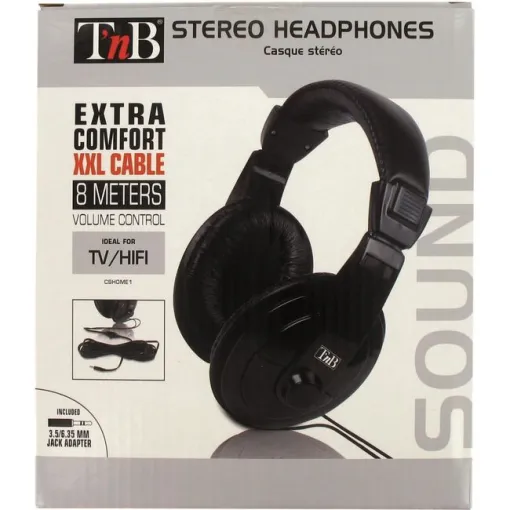 Auricular de diadema TV HiFi cable 8 metros CSHOME1 TNB