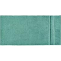 Toalla de lavabo verde 100% algodón 500 g/m2 EROSKI, 50x100 cm