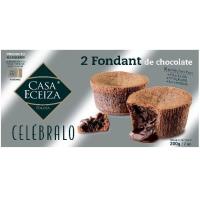 Coulant de chocolate CASA ECEIZA, pack 2x100 g