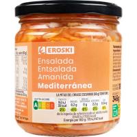 Ensalada Mediterránea EROSKI, frasco 180 g Ensalada Mediterránea EROSKI, frasco 180 g
