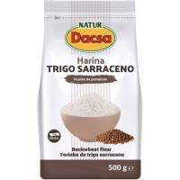 Harina de trigo sarraceno NATUR DACSA, paquete 500 g