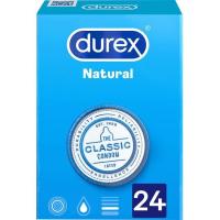 Preservativos natural plus DUREX, caja 24 uds Preservativos natural plus DUREX, caja 24 uds