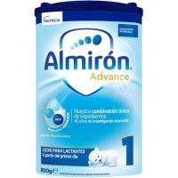 Leche en polvo ALMIRÓN ADVANCE 1, lata 800 g