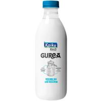Leche fresca entera KAIKU GUREA, botella 1 litro