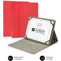 Funda para tablet de 10,1" roja, Clever SUB-CUT-1CT002 SUBBLIM