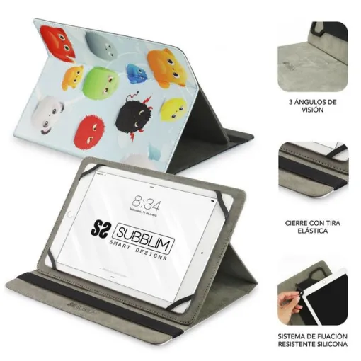 Funda para tablet de 10,1", Trendy Furry SUB-CUT-4TC001 SUBBLIM