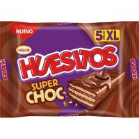 Chocolatina superchocolate HUESITOS, pack 5x48 g