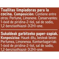 EROSKI sukalderako paper zapi garbiak, paketea 50 ale