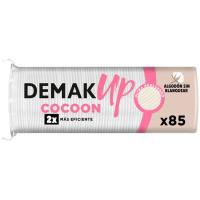 Discos desmaquillantes cocoon redondos DEMAK`UP, paquete 85 uds.