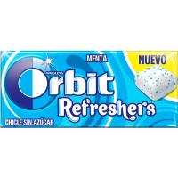 Chicle de menta cubo refreshers Lc ORBIT, paquete 15,5 g